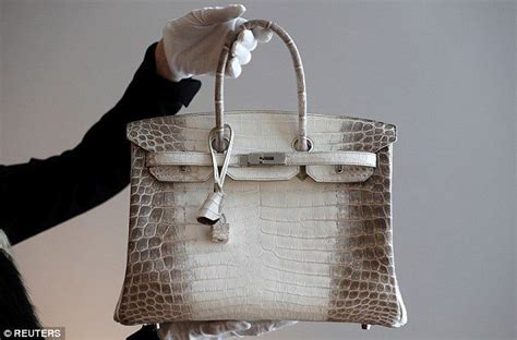 hermes croc handbag|most expensive Hermes bag ever.